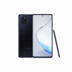 Samsung Galaxy Note10 Lite SM-N770F, 17 cm (6.7"), 2400 x 1080 pixels, 6 Go, 128 Go, 12 MP, Noir