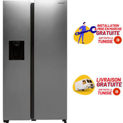 Frigidaire Américain Libre Pose 609L Aluminium - Samsung RS68A8820SL