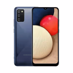 SAMSUNG Galaxy A02s 32Go BLUE  Ecran 6.5" PLS IPS - Résolution: (720 x 1600) -  Android 10.0 - Processeur: Qualcomm SDM450 Sn ...