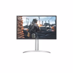 LG 27UP550P-W, 68,6 cm (27"), 3840 x 2160 pixels, 4K Ultra HD, 5 ms, Argent, Blanc