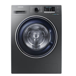 Lave-linge SAMSUNG Ecobubble™ 7kg - Inverter - Noir (WW70TA046AX)