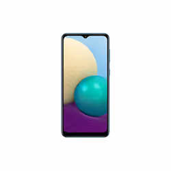 Samsung Galaxy A02, 16,5 cm (6.5"), 720 x 1600 pixels, 2 Go, 32 Go, 13 MP, Bleu