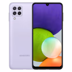 Samsung Galaxy A22 SM-A225F/DSN, 16,3 cm (6.4"), 1600 x 720 pixels, 4 Go, 64 Go, 48 MP, Violet