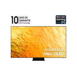 Samsung Series 8 65QN800B 65" 8K Ultra HD Smart TV Wifi Acier inoxydable - Vue supplémentaire 2