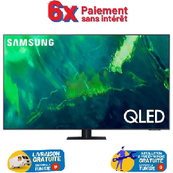 TV Samsung 55" QLED PLAT 4K UHD Smart Série Q70A