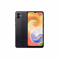 Samsung Galaxy A04, 16,5 cm (6.5"), 1600 x 720 pixels, 4 Go, 128 Go, 50 MP, Noir