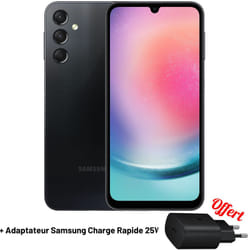 Samsung Galaxy A24 4G 6Go 128Go Noir