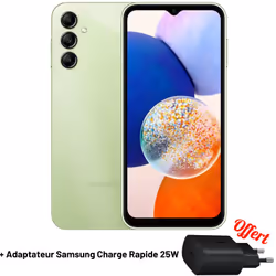 Samsung Galaxy A14 4Go 64Go Vert
