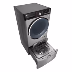 LG F8K5XNK4 machine à laver Charge par dessus 2 kg Acier inoxydable - Vue supplémentaire 11