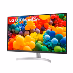 LG 32UN500-W écran plat de PC 31.5" 3840 x 2160 pixels 4K Ultra HD Noir, Blanc (32UN500-W)