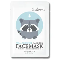 LOOK AT ME AQUA MOISTURE RACCOON FACE MASK 21ML