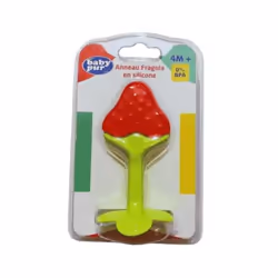 BABY PUR ANNEAU DE DENTITION FARAGOLA EN SILICONE 4M+ BD12275