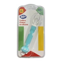 BABY PUR CUILLERE CHATON EN SILICONE 4M+ 76801