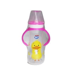 BABY PUR BIBERON LARGE COUVERCLE TORSADE AVEC ANSES 250ML 72011