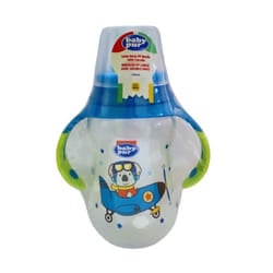 BABY PUR BIBERON PP LARGE AVEC ANSE DOUBLE 250ML REF 72024
