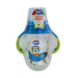 BABY PUR BIBERON PP LARGE AVEC ANSE DOUBLE 250ML REF 72024