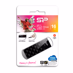 Silicon Power Ultima U03 lecteur USB flash 16 Go USB Type-A 2.0 Noir - Vue supplémentaire 6