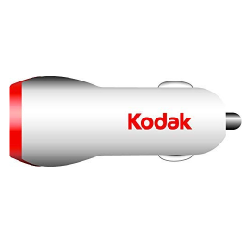 Kodak 30411845 chargeur d'appareils mobiles Universel Blanc Allume-cigare Auto