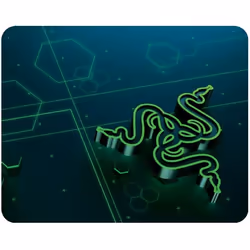 Razer Goliathus Mobile, Vert, Image, Base antidérapante, Tapis de souris de jeu