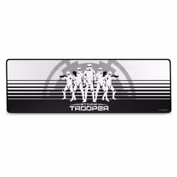 Razer Goliathus Extended Stormtrooper, Blanc, Image, Base antidérapante, Tapis de souris de jeu