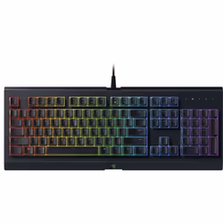 Razer Cynosa Chroma, Avec fil, USB, Clavier à membrane, QWERTZ, LED RGB, Noir