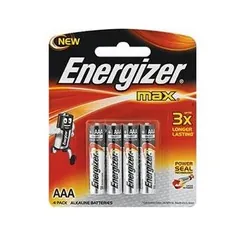 Energizer Max AAA Batterie à usage unique Alcaline