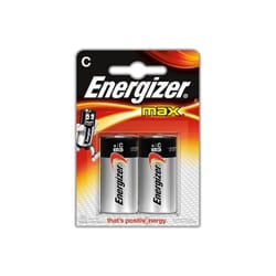 2 piles ENERGIZER alcaline Max C E93 LR14