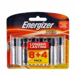 Energizer Max AA, Batterie à usage unique, AA, Alcaline, 1,5 V, 12 pièce(s), 10 année(s)