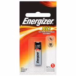 Pile Energizer A27 Alkaline 12V - Conçu pour les calculatrices, les montres, les appareils photo numériques, les ouvre-portes ...
