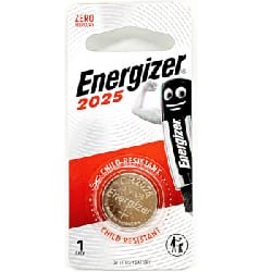 Pile Bouton ENERGIZER 2025 - 3V