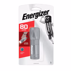 Torche ENERGIZER Metal MLH32 80 LM - Fonctionne avec 3 Piles AAA - Luminosité: 80 lumens - Distance du faisceau : 80 mètres - ...