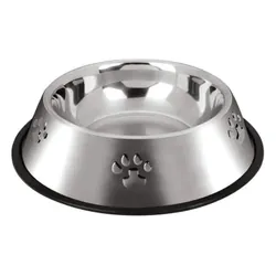 Gamelle Antidérapante Felican 0.9 L Design Patte Inox