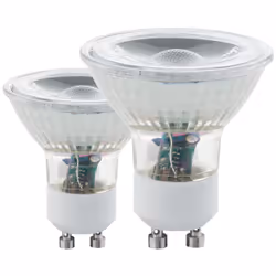 EGLO 11511, 5 W, GU10, 400 lm, 15000 h, Blanc chaud