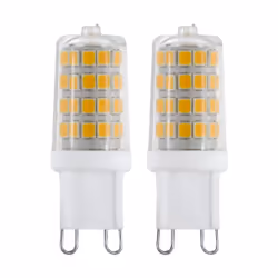EGLO 11674, 3 W, G9, 360 lm, 25000 h, Blanc chaud