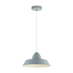 EGLO AUCKLAND-P éclairage en suspension Support flexible E27 Bleu
