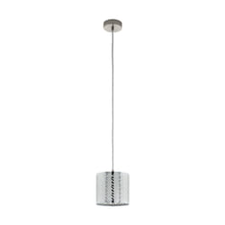 EGLO Leamington 1 éclairage en suspension Support flexible E27 Chrome, Nickel