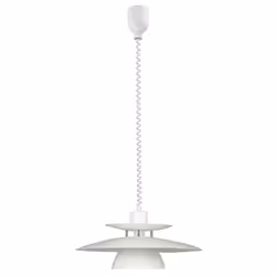 EGLO BRENDA, Support flexible, Blanc, Blanc, Plastique, Acier, Métal, Salon