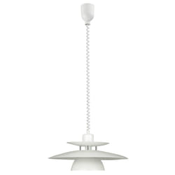 EGLO BRENDA éclairage en suspension Support flexible E27 100 W Blanc