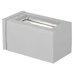 EGLO TABO 1 Éclairage mural extérieur G9 33 W Argent