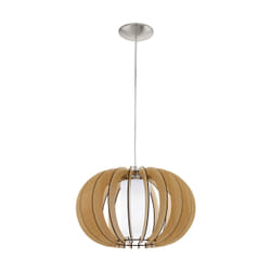 EGLO Stellato 1 éclairage en suspension Support flexible E27 Nickel