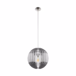 EGLO Olmero, Support flexible, Gris, Nickel, Blanc, Gris, Blanc, Acier, Bois, Bois, II