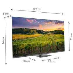 Thomson 55QG5C14 TV 139,7 cm (55") 4K Ultra HD Smart TV Wifi Gris