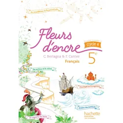 ISBN Fleurs d'encre français cycle 4 / 5e - Livre élève - éd. 2016