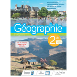 ISBN Géographie 2nde - Livre élève - Ed. 2019