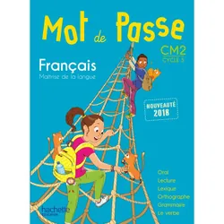 ISBN Mot de Passe Français CM2 - Livre élève - Ed. 2018