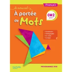 ISBN Le Nouvel A portée de mots CM2 - Manuel élève - Edition 2019