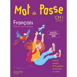 ISBN Mot de Passe Français CM1 - Livre élève - Ed. 2017