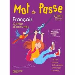 ISBN Mot de Passe Français CM1 - Cahier élève - Ed. 2017