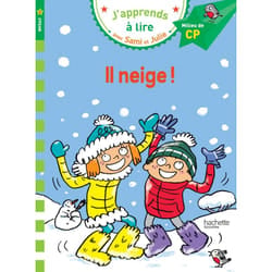 ISBN Sami et Julie CP Niveau 2 Il neige