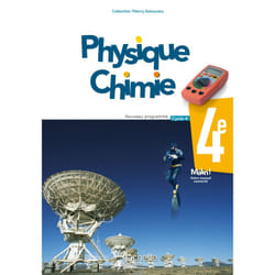 ISBN Physique-Chimie cycle 4 / 4e - Livre élève - éd. 2017